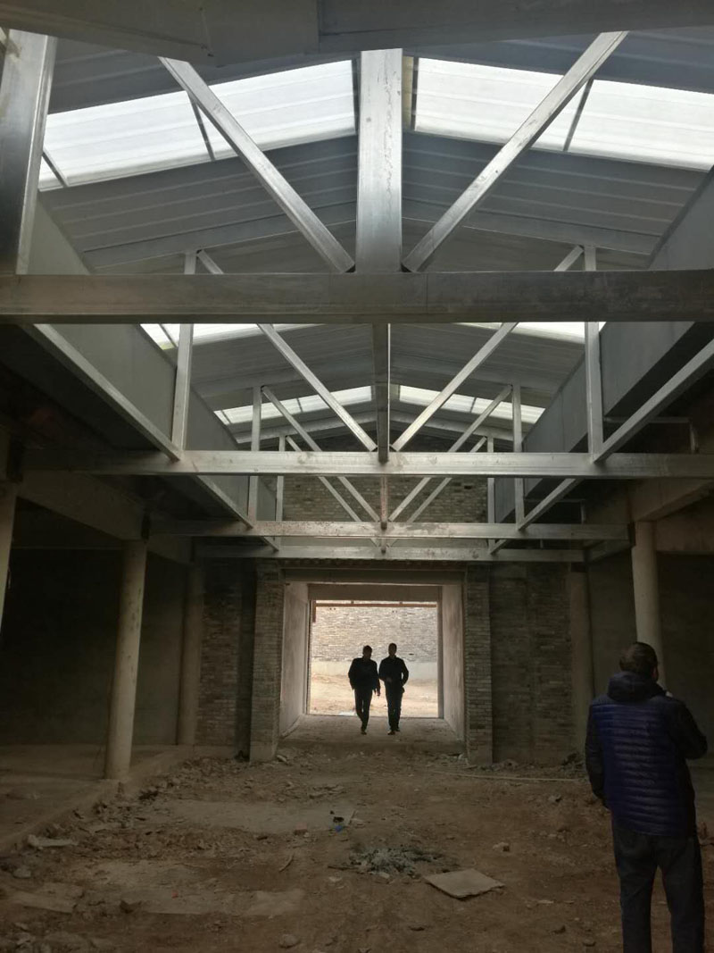 武功旗花面鋼結構工程