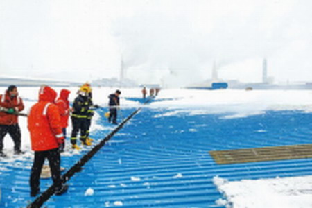 鋼結構廠房除雪