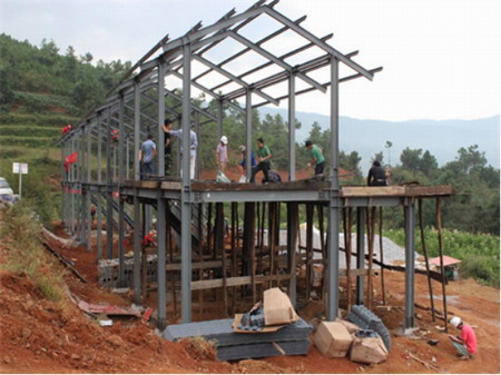 鋼結(jié)構(gòu)住宅的支撐形式